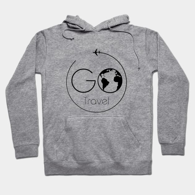 Go Travel Hoodie by Minimal Bear